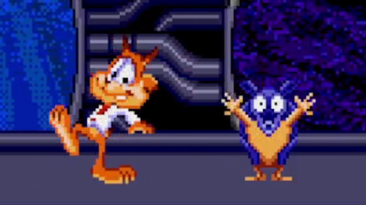 Bubsy 2 (Sega Genesis) - Full Longplay (1st Floor)