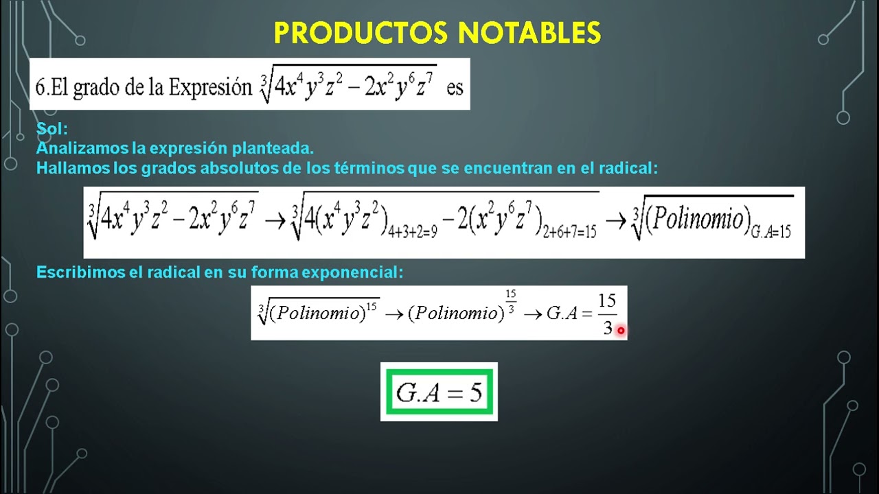 (G15-MAT) CLASE 2 POLINOMIOS Y PRODUCTOS NOTABLES UNIV VELASCO CALZADA PEDRO DANIEL