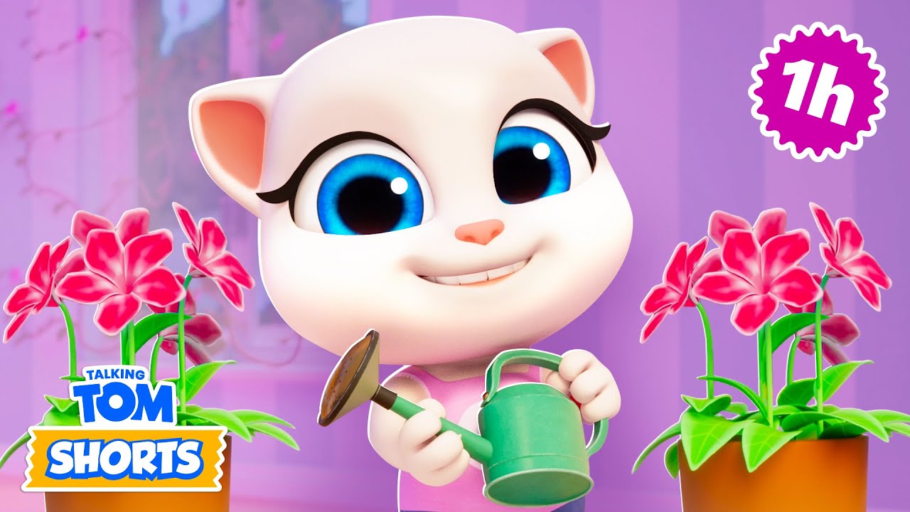 Best Talking Angela Moments 💖 Talking Tom Shorts Compilation