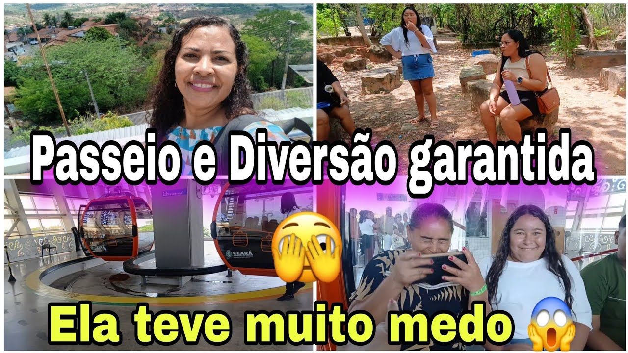 PASSEIO COM ELES/PRIMEIRA VEZ NO TELEFÉRICO/ MUITA DIVERSÃO COM A TURMA/SAI UM POUCO DA ROTINA