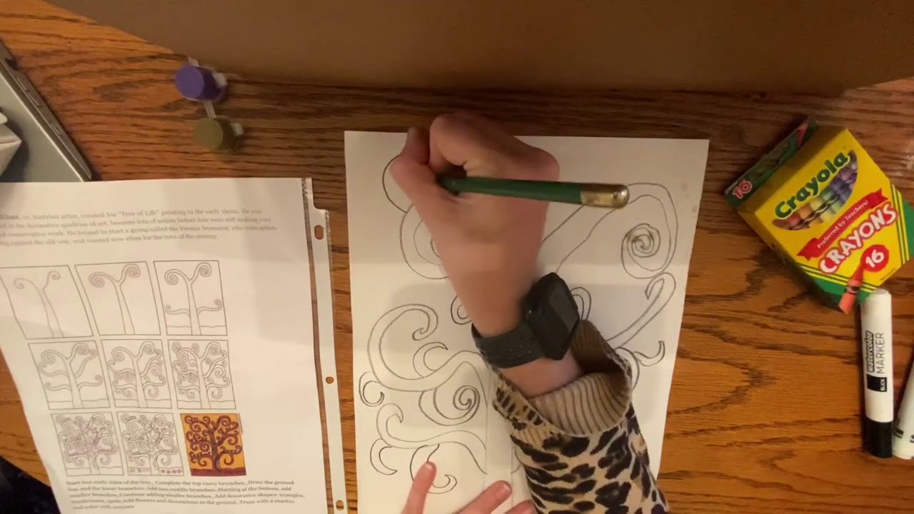 Gustav Klimt “Tree Of Life”