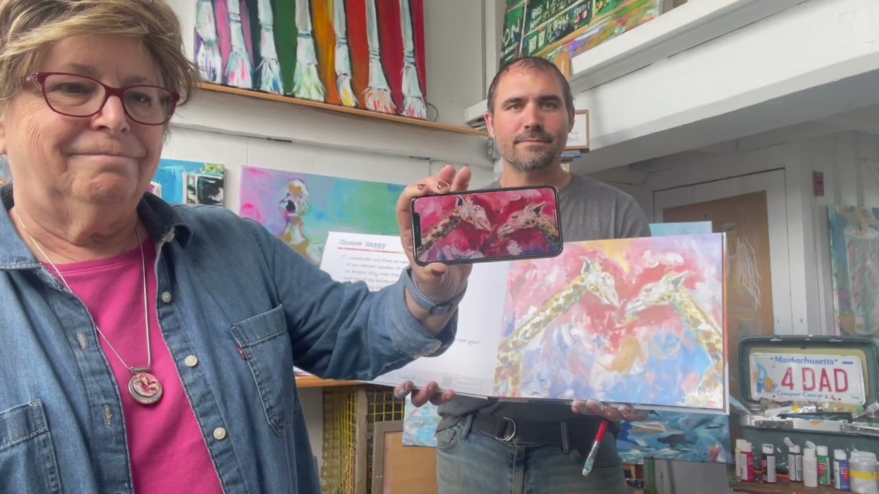 ActiveART Demo with my 'Stay Colorful' book