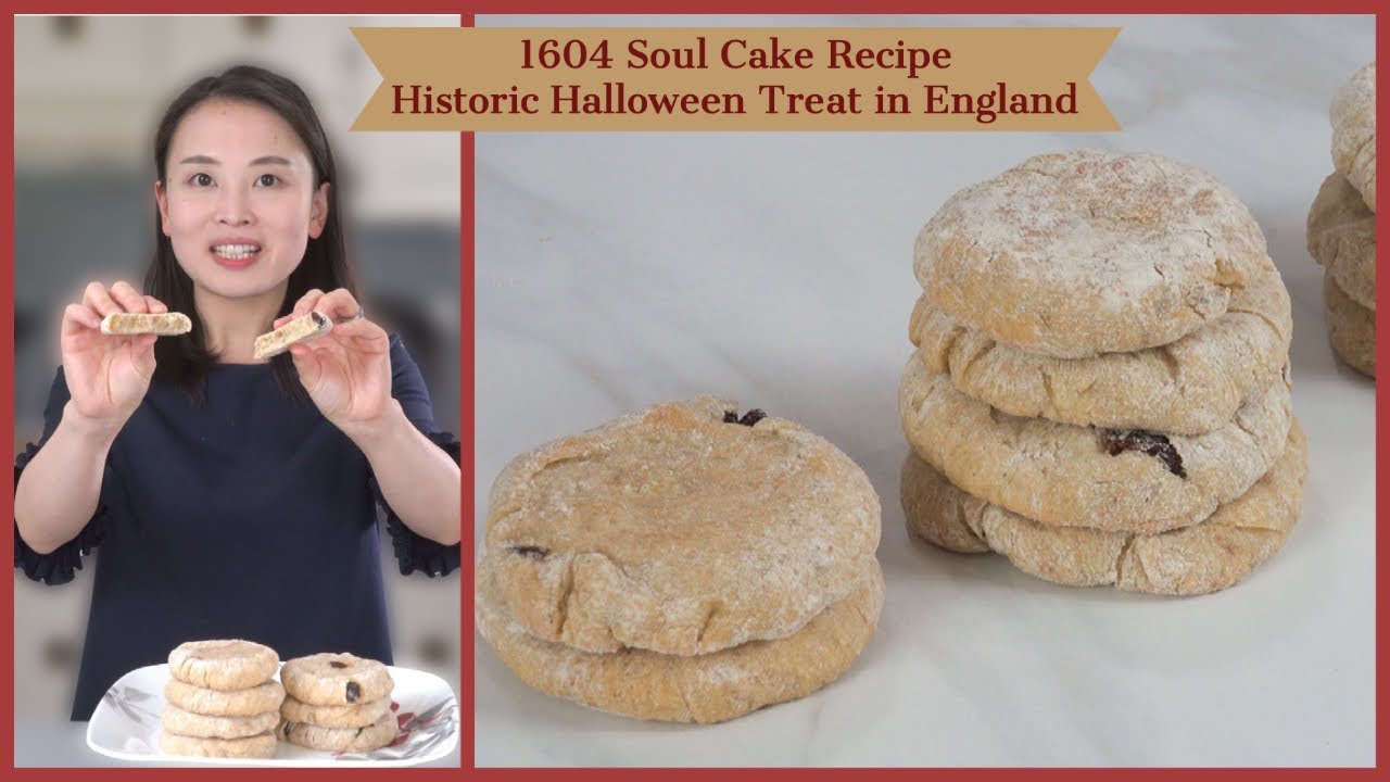 1604 Soul Cake Recipe/Historic Halloween Treat in England