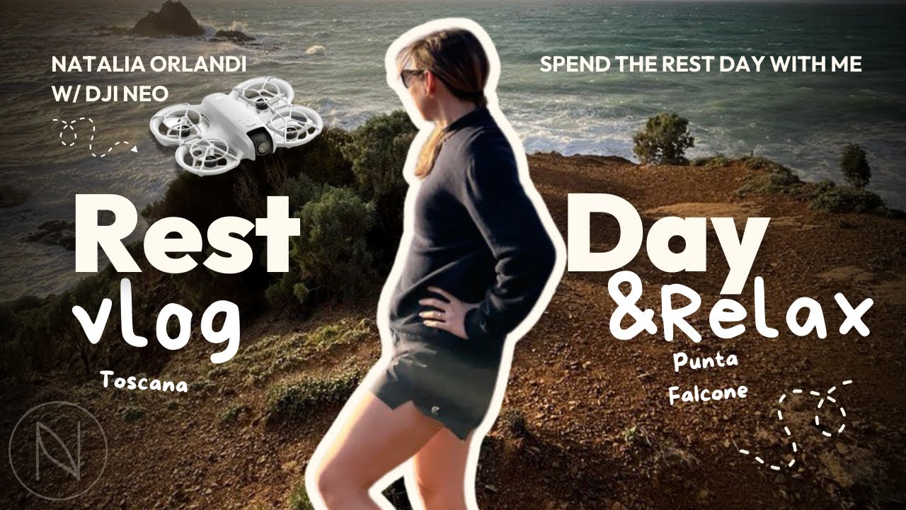 🟡 Rest Day - Vlog & Relax - Visita Punta Falcone di Salivoli Piombino