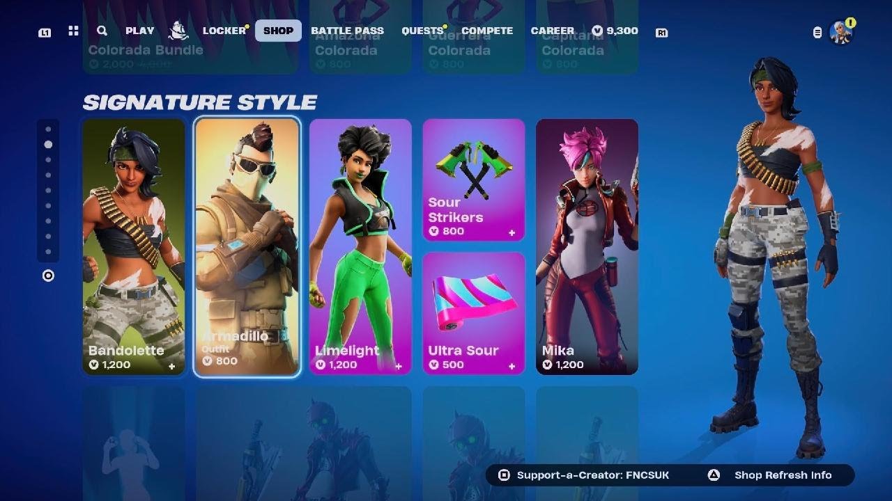 Fortnite LIMELIGHT ULTRA SOUR