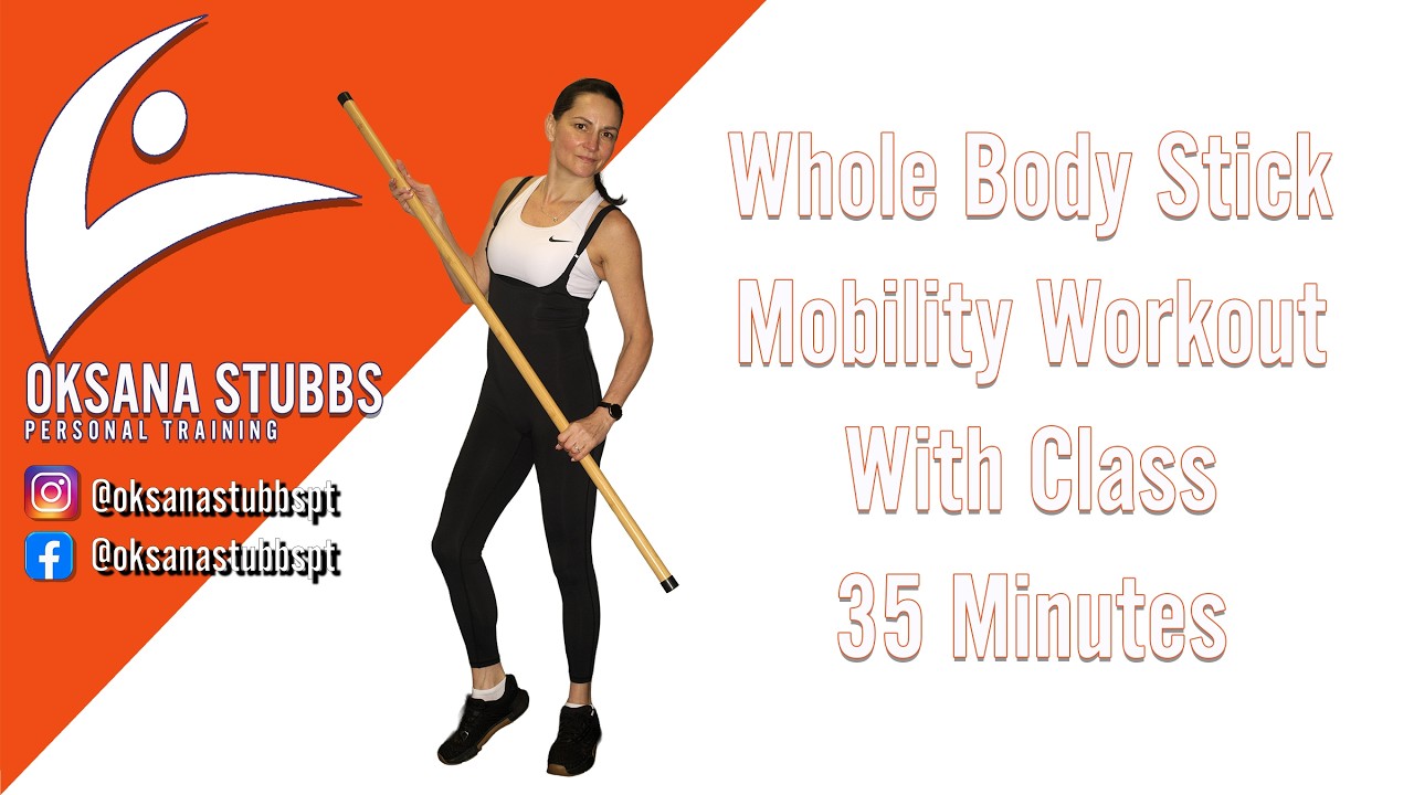 Stick Mobility Workout With Class | 35 Minutes