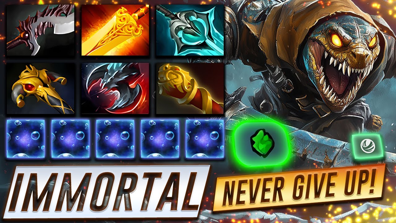 Slark Super Carry Never Give Up! - Dota 2 Pro Gameplay [Watch & Learn]