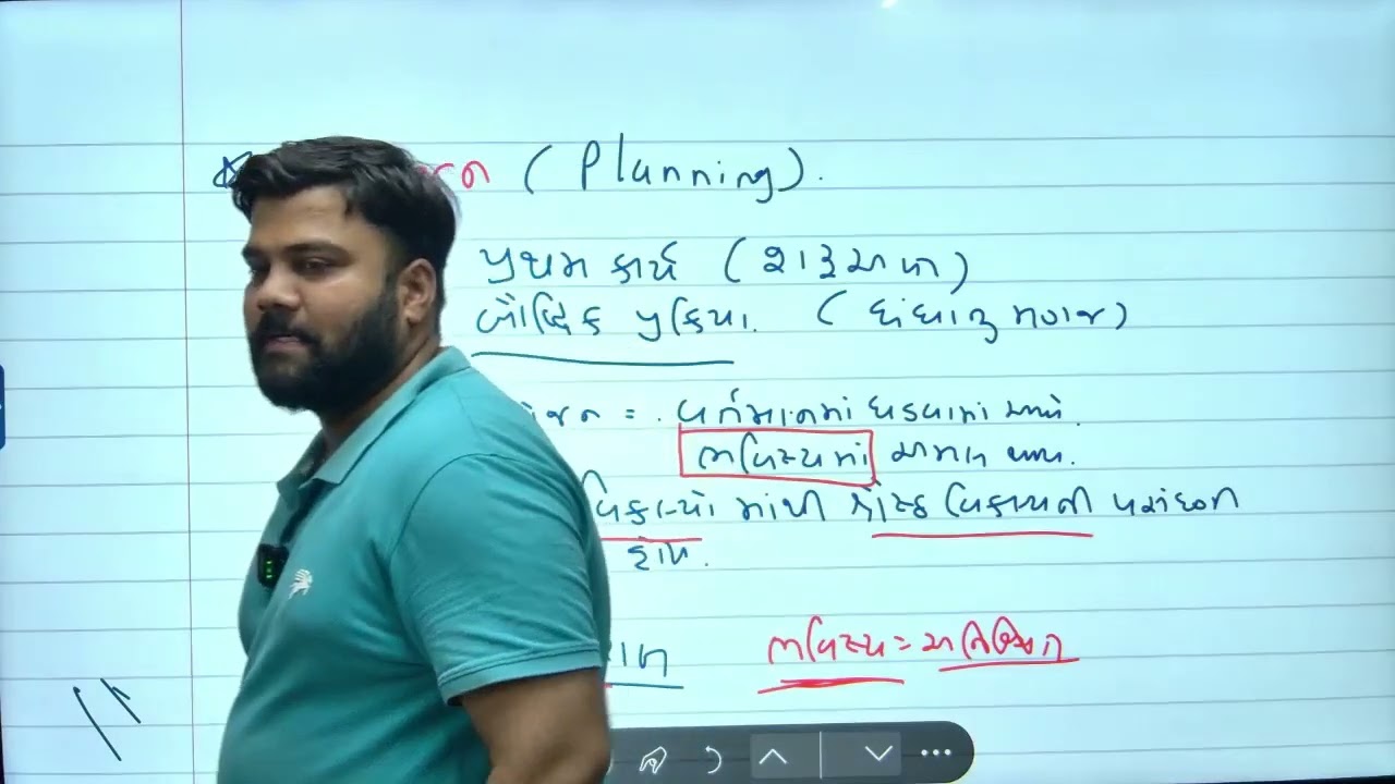 Std 12 BA Ch 3 આયોજન Part 1 | Dhoran 12 ba Ch 3 ayajon |By Munaf sir planning