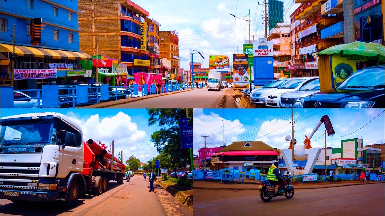 EMBU TOWN KENYA!RAW STREETS!!
