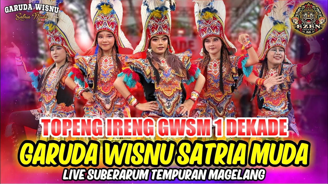 Terbaru! Topeng Ireng GWSM Garuda Wisnu Satria Muda - Anniversary 1 Dekade - Live Sumberarum