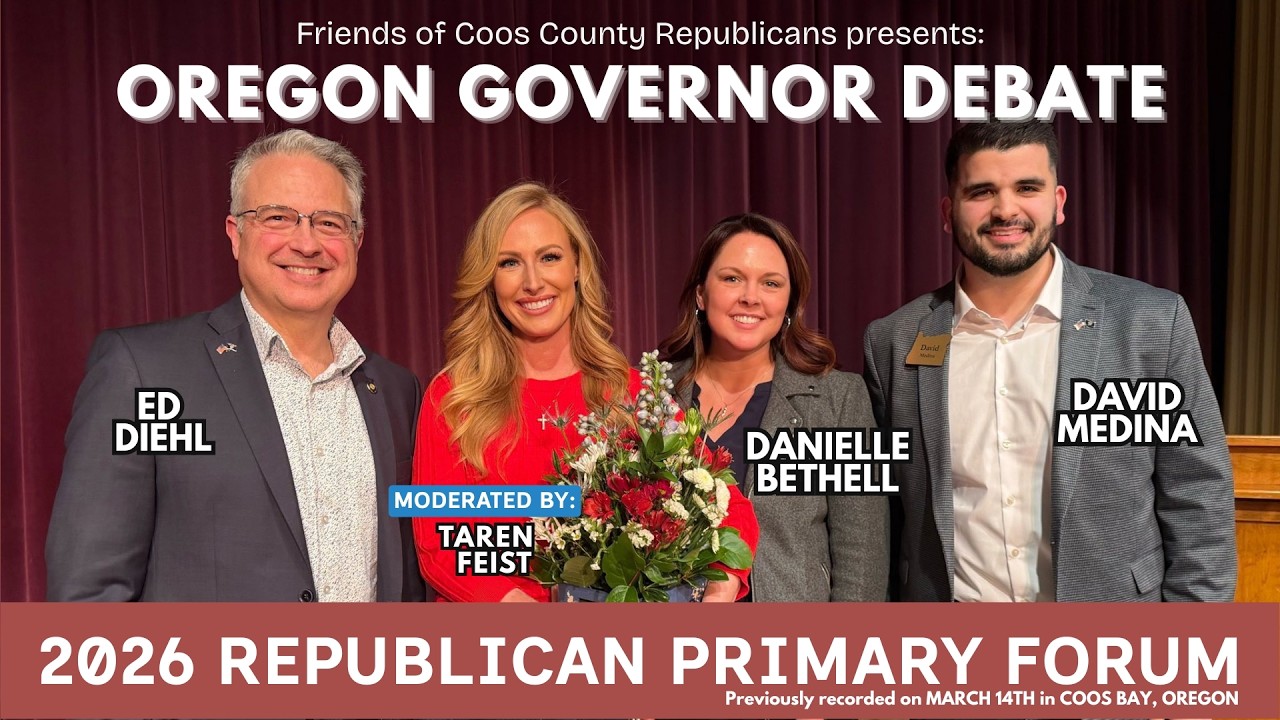 Oregon Governor 2026 Republican Primary Debate in Coos Bay