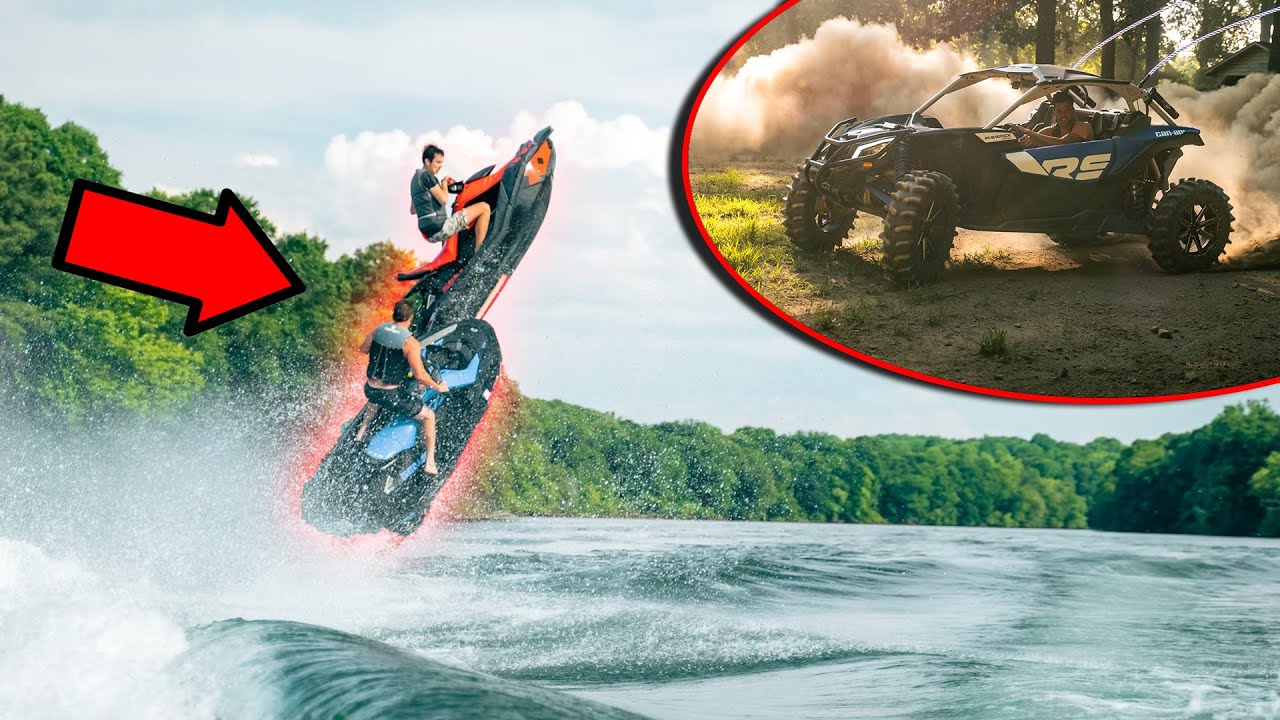 2022 Spark Trixx JET SKI JUMPING GONE WRONG! (X3 McDonald&rsquo;s Trip)