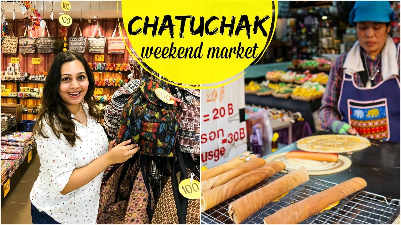 Bangkok Shopping & Street Food | CHATUCHAK WEEKEND MARKET