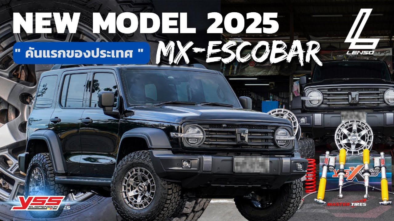 Tank 300 ติดตั้งชุดล้อ New Model 2025 ลายล่าสุดจาก Lenso พร้อมยก 1 นิ้ว รัดยาง R/T หล่อ เข้ม ดุดัน !