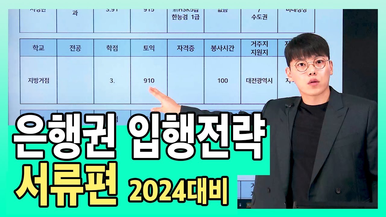 2024 입행전략 종합안내 서류편(은행입사, 은행원되는법, 입행준비, 은행채용, 은행원연봉, 은행면접, 은행자소서, 은행필기,은행취업)