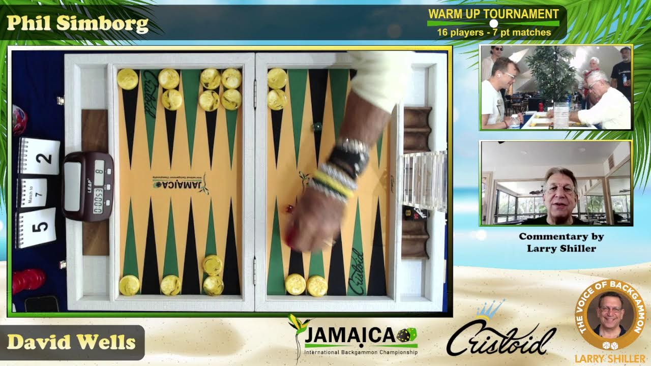 Warm Up Finals: Phil Simborg vs. David Wells