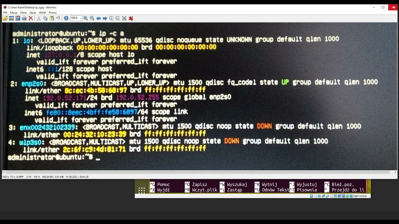 ✅ Ubuntu server 18.04 konfiguracja katy sieciowej za pomocą netplan