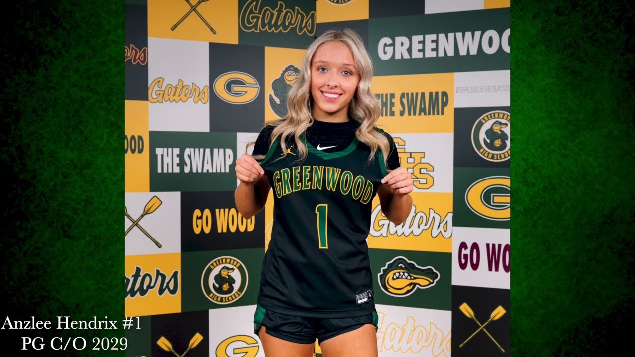Class of 2029 Anzlee Hendrix Basketball Highlight tape (Greenwood High School)