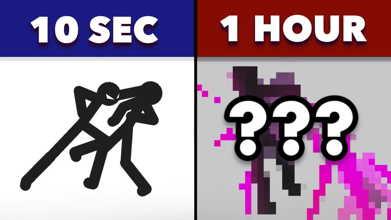 Animating a BATTLE in 10 Seconds vs 10 Hours