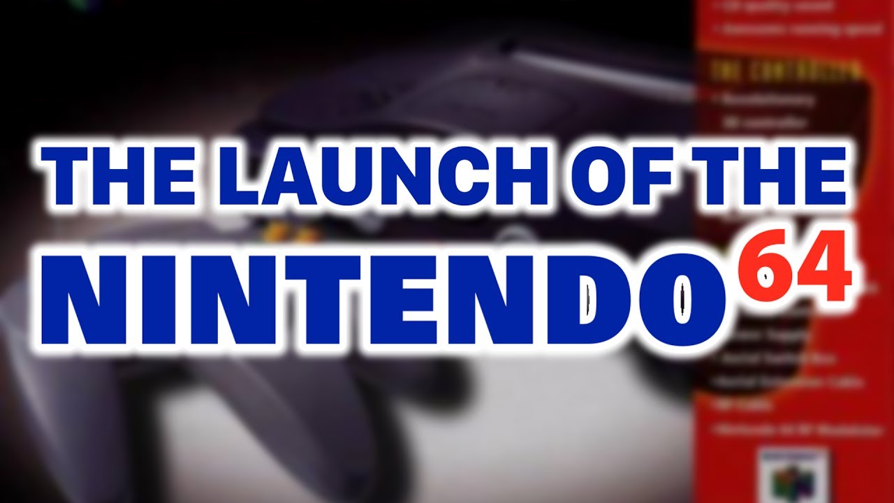 Выпуск Nintendo 64 (1996) | Classic Gaming Quarterly