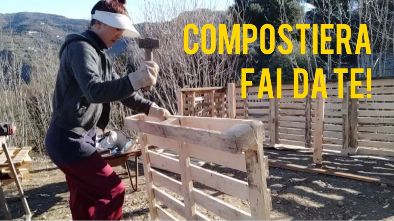 COME COSTRUIRTI UNA COMPOSTIERA facile ma accurata ⭐ DIY COMPOST BIN easy way but accurate