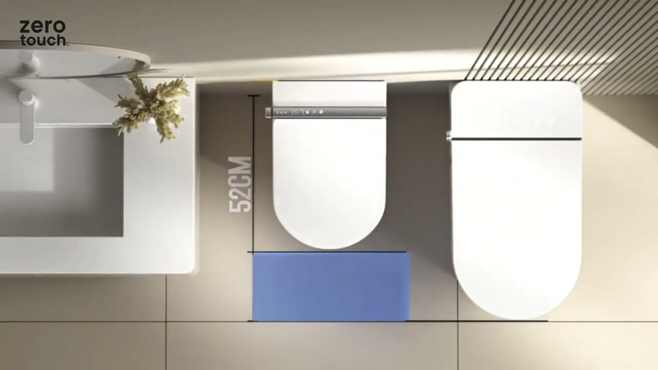 The Future of Toilets Is Here 🚽 | Meet the ZERO TOUCH Tank-Less Smart Toilet