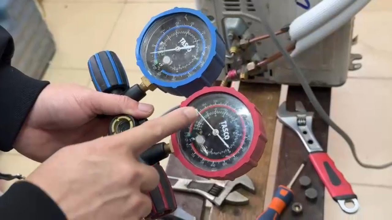 Hướng Dẫn Nạp Ga R32 & Nhốt Ga Điều Hòa | Kỹ Thuật Cơ Bản Cho Thợ Mới