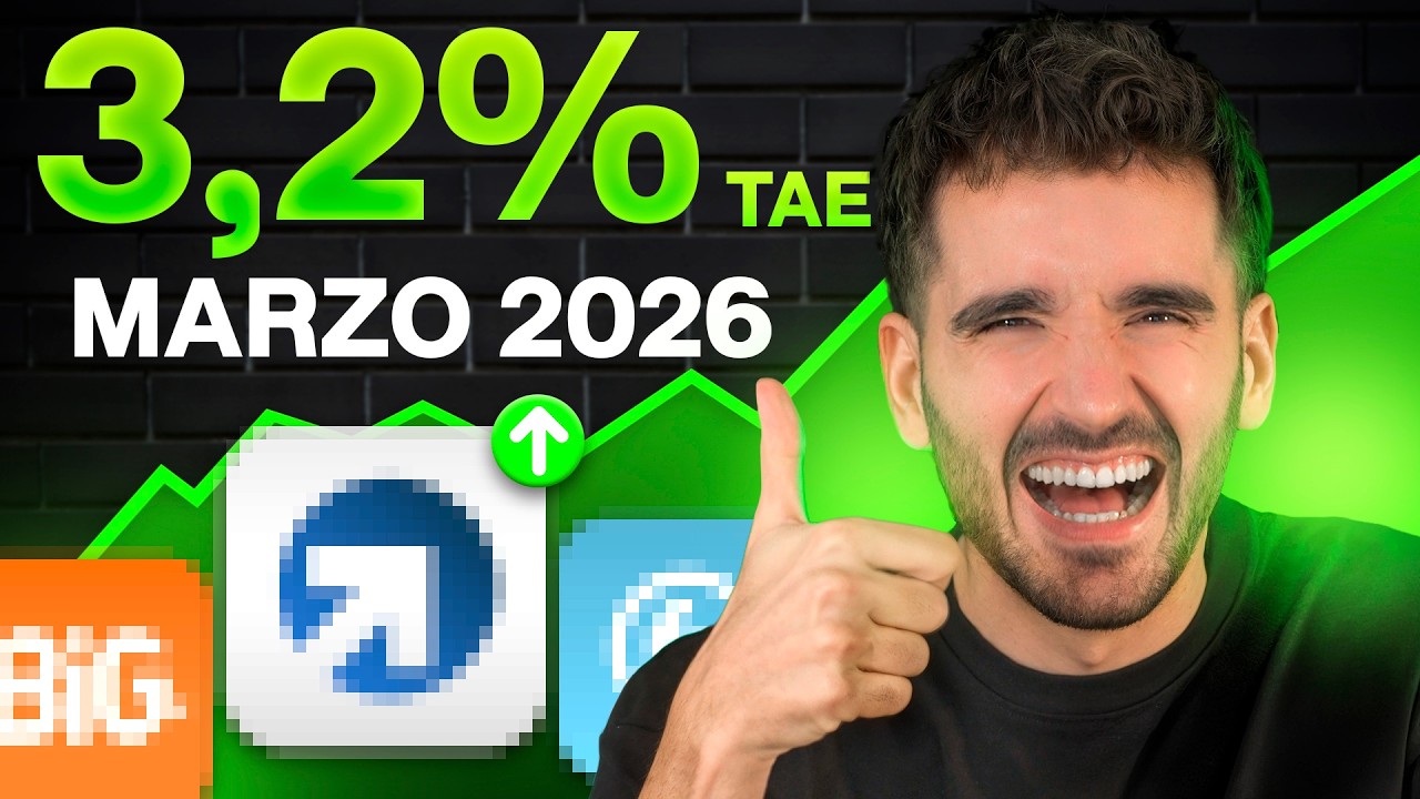 Mejores dep&oacute;sitos a plazo fijo MARZO 2026 💰 Hasta 3,20% TAE