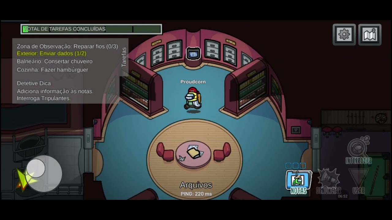 Jogando amogos sla como escreve 