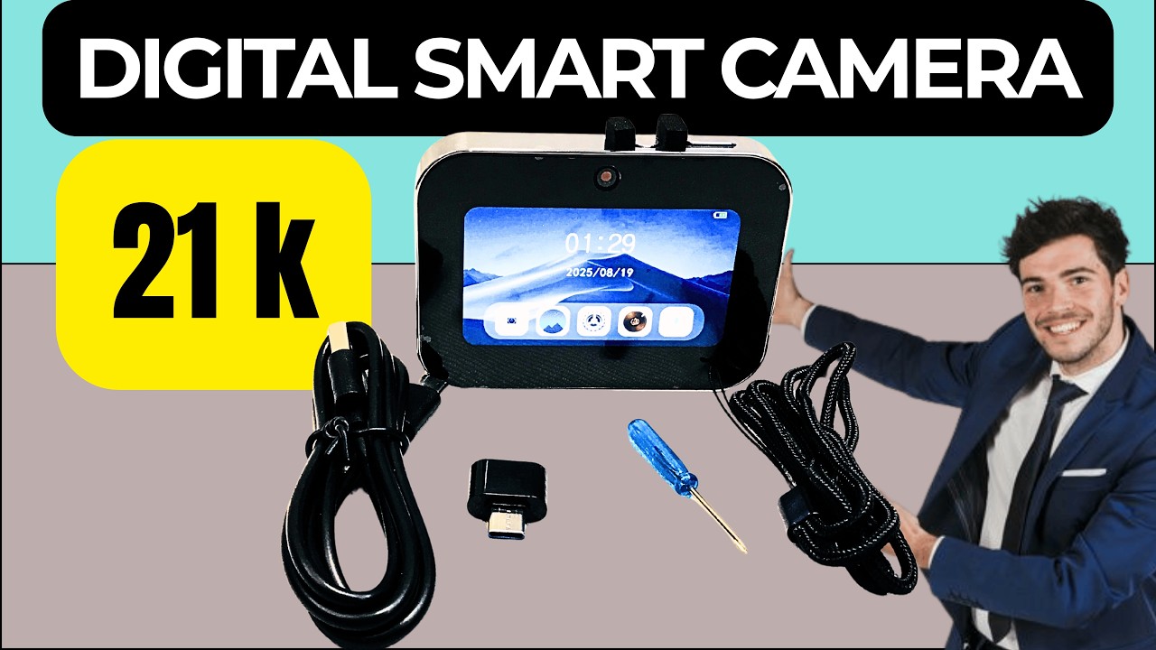 Mini Smart Camera Unboxing & Full Review | Best Budget Spy Camera 2025
