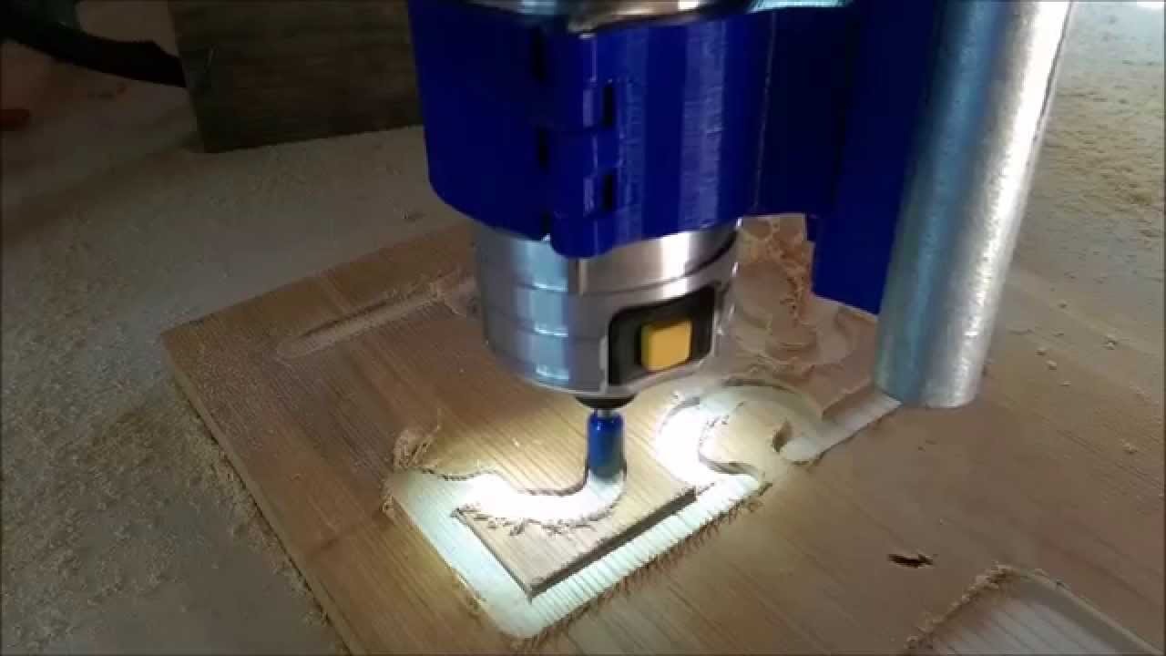 Mostly Printed CNC - Dewalt DWP611