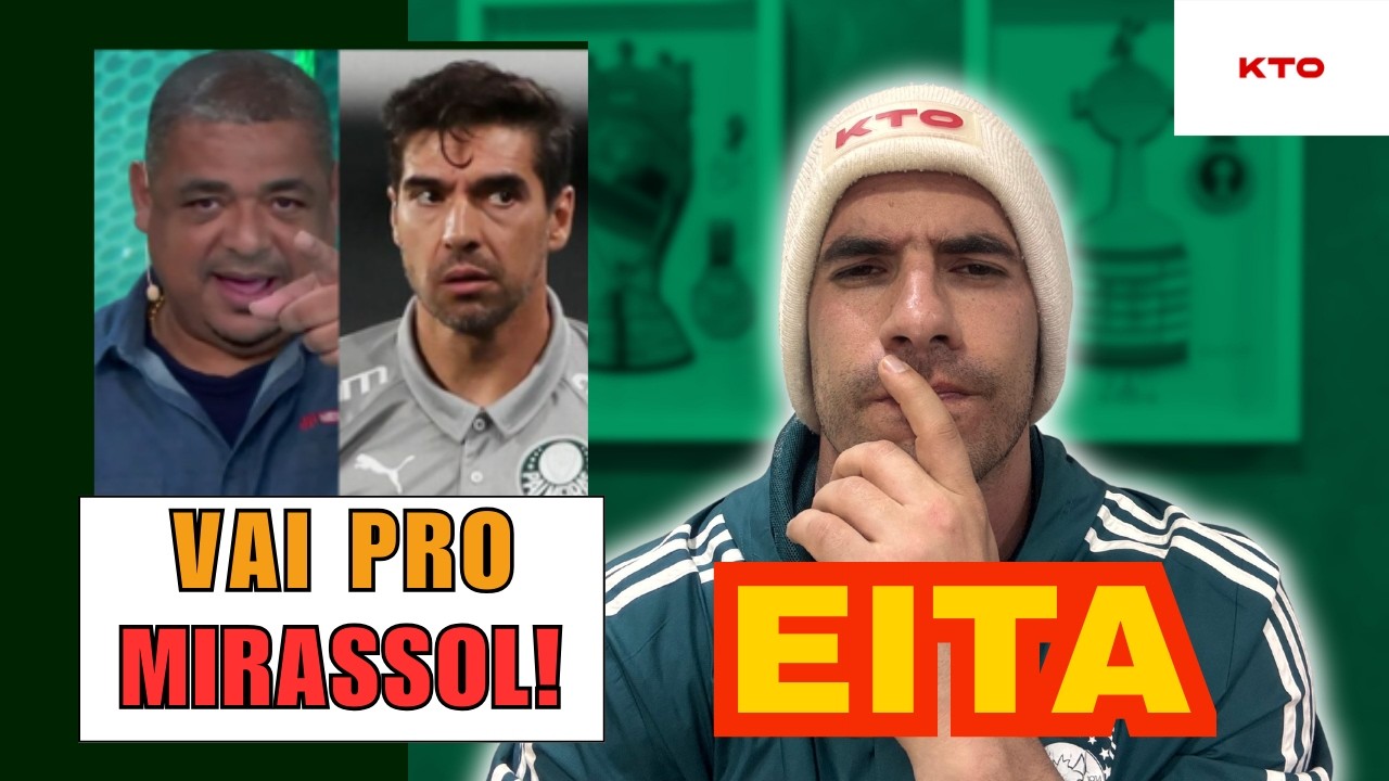 😱EITA! DEU NO MEIO! VAMPETA CRITICA ABEL FERREIRA! 🚨