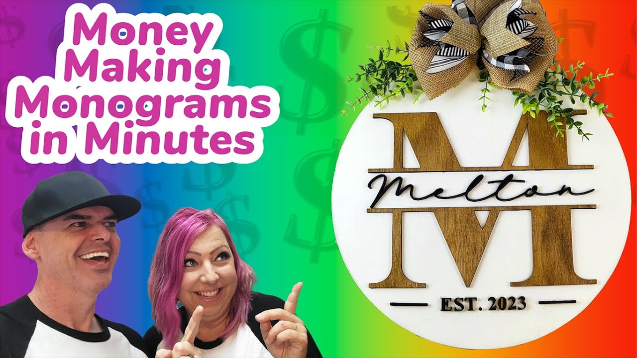 Money Making Monograms: Design Personalized 16