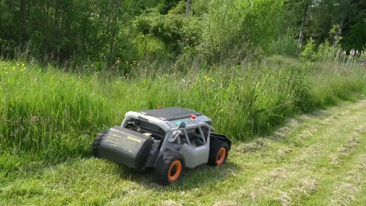 Introducing Mowrator &mdash; the remote control lawn mower built for ease, safety, and precision.