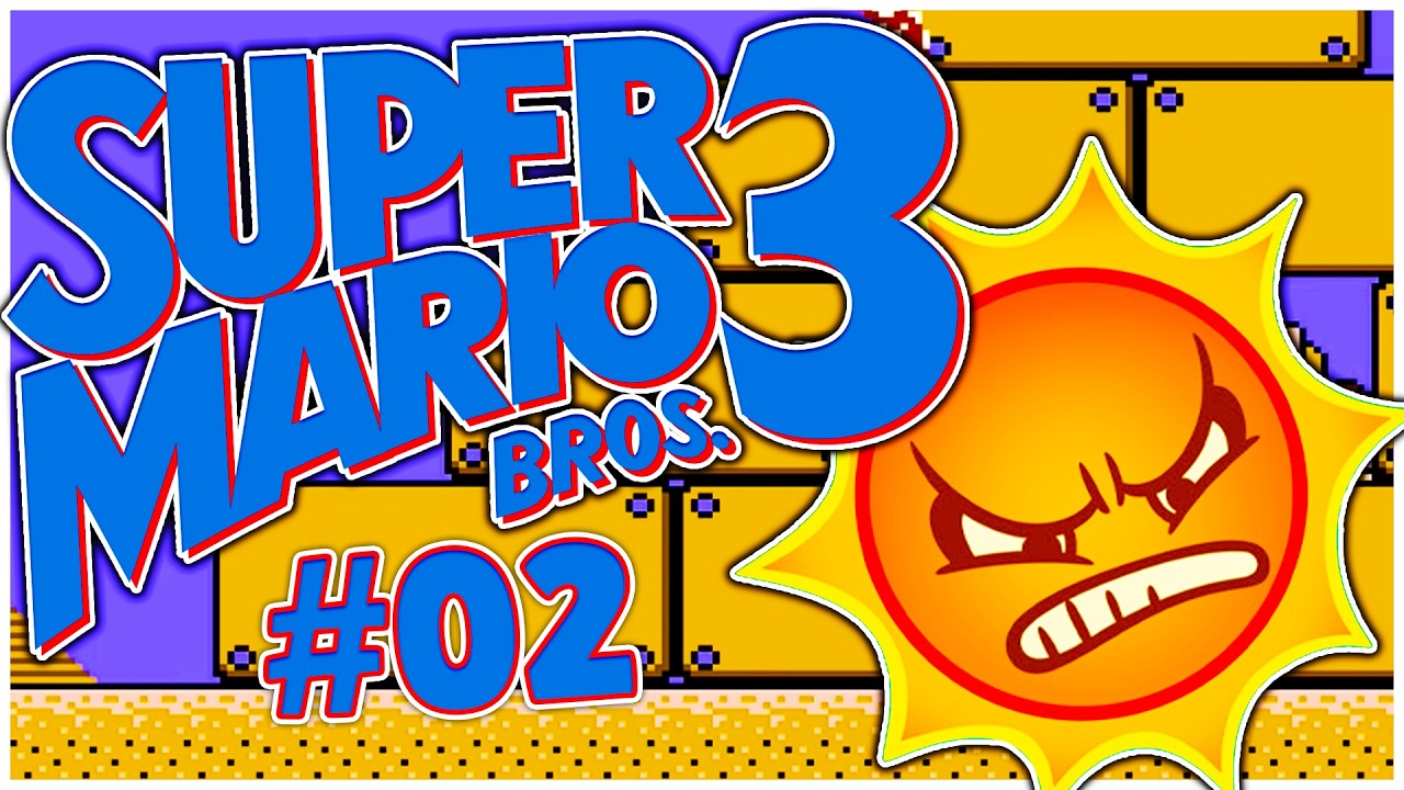 DAS ist also die WÜTENDE SONNE...! - Super Mario Bros. 3 #02