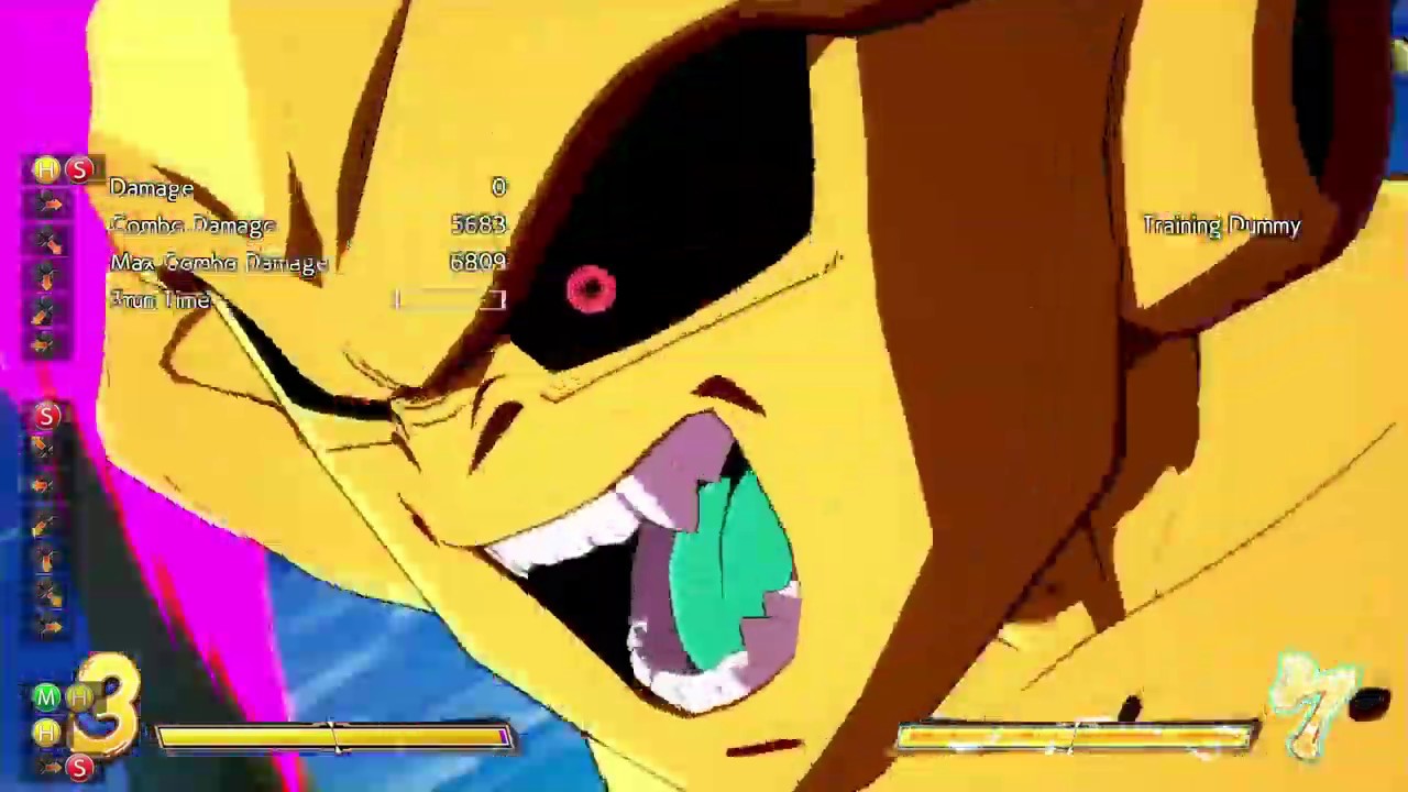 DBFZ - KID BUU COMBOS