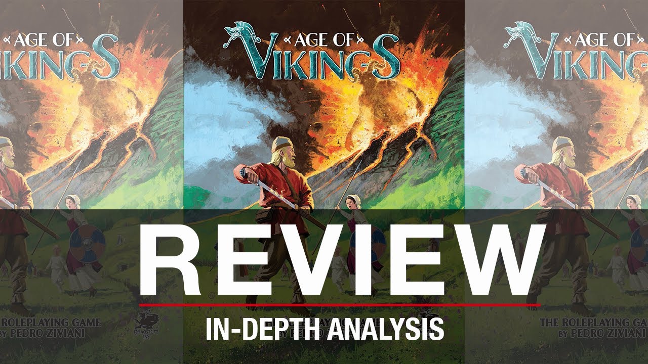 Age of Vikings Core Rulebook REVIEW - Chaosium Inc's Norse TTRPG Masterpiece!