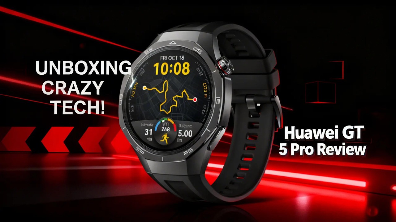 HUAWEI Watch GT 5 Pro Unboxing | Titanium 46mm - First Look