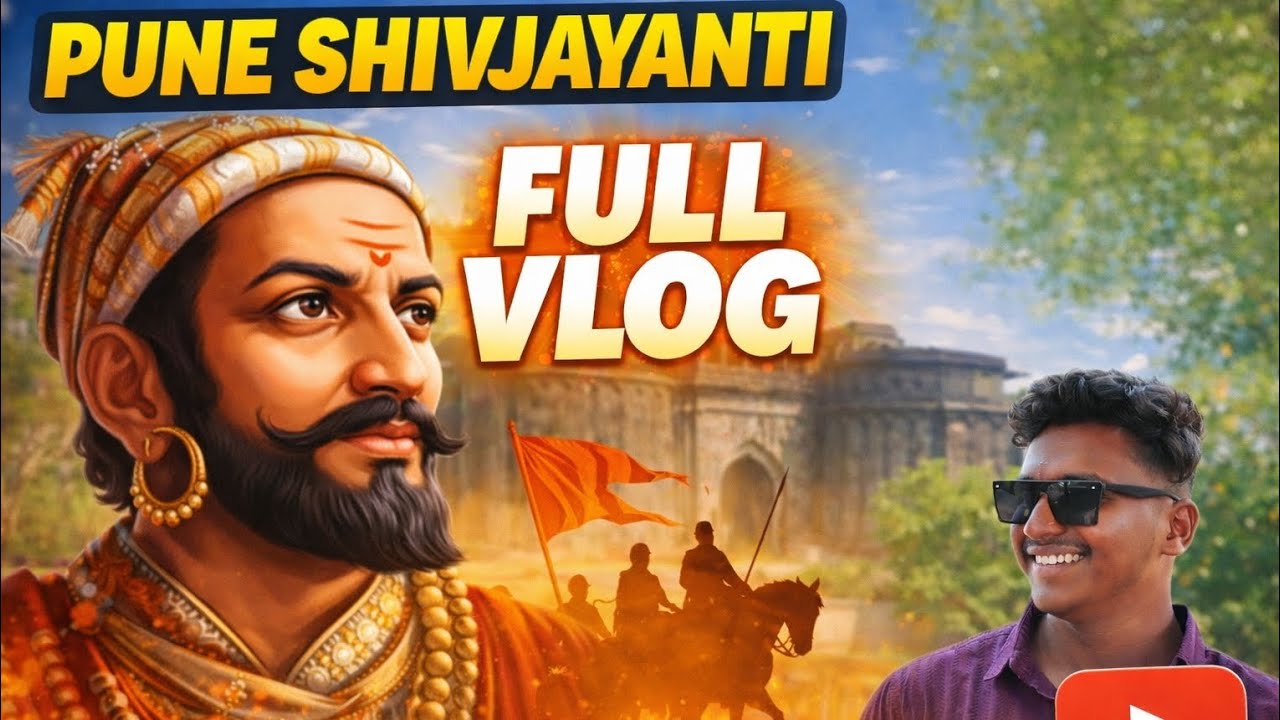 Shivjanti In Pune 😱 |💗Tejas waghmare vlog 💕 ll #youtube #funny #shivajimaharaj  #vlog #viral 