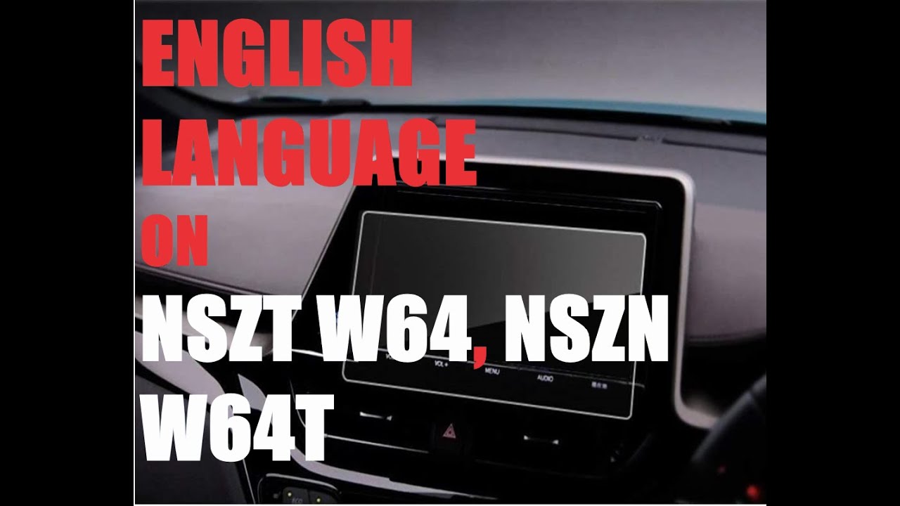 ENGLISH and RUSSIAN langauges on TOYOTA NSZT W64 and  NSZN W64T✔ + SCM PRO  1.3.1.0 UPDATE [SUBS]