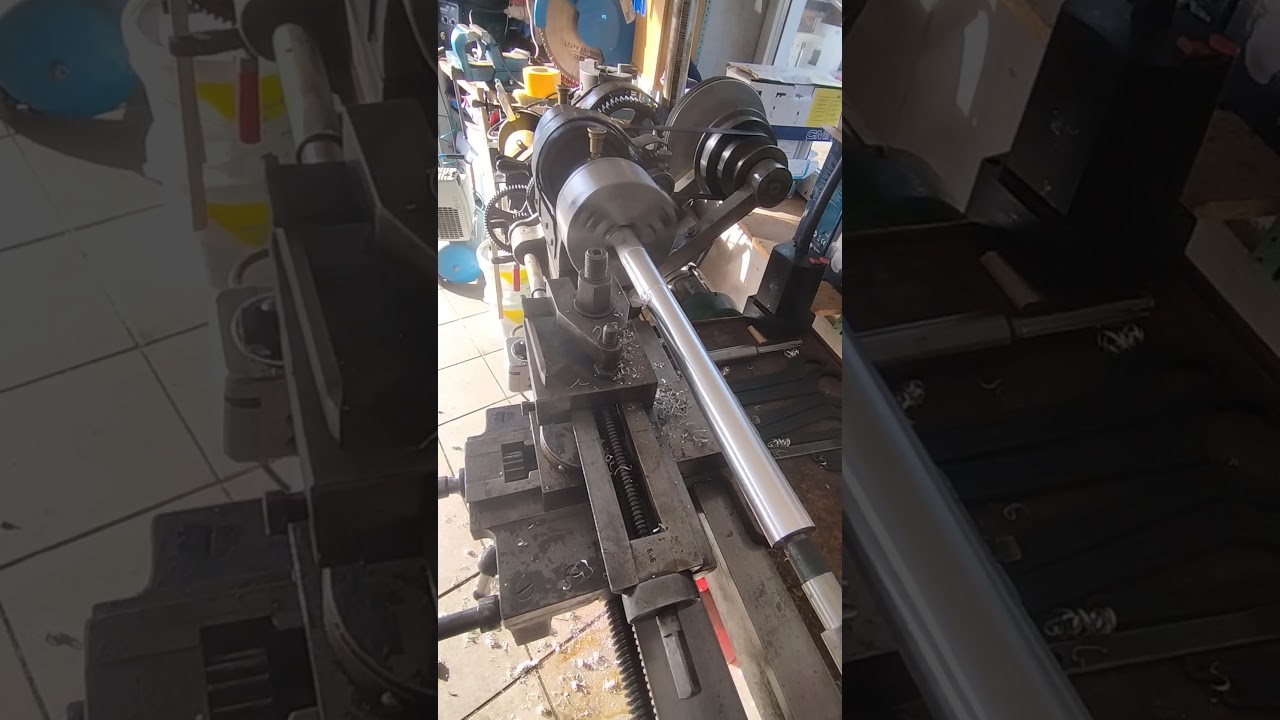 Vintage German Lathe, jetzt klapperts gleich
