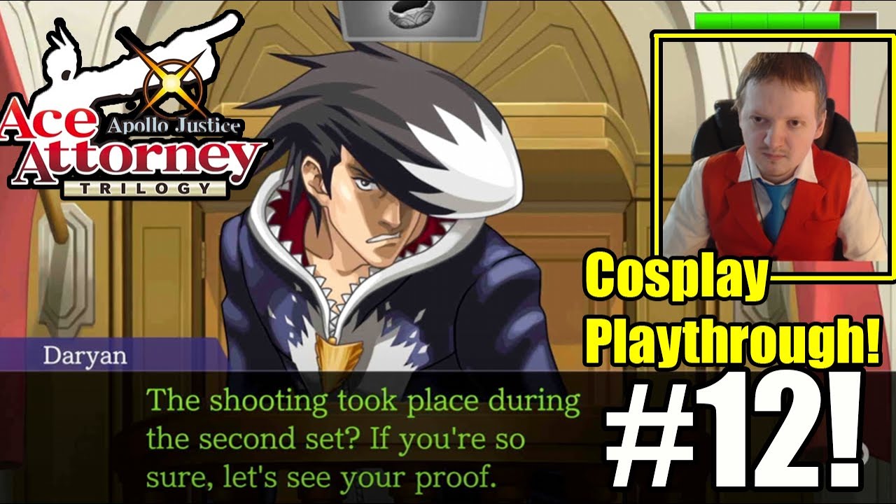 Taking This Corrupt Cop And His Lies Down-  Apollo Ace Attorney Trilogy Part 12