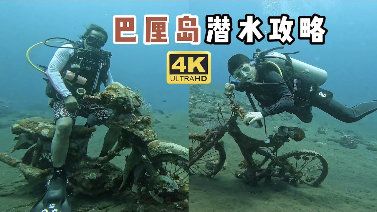 《环球探海记》印度尼西亚 第3天：在巴厘岛潜水探索二战遗留的大沉船，太震撼了！#旅行 #环球旅行 #旅行攻略 #indonesia #bali