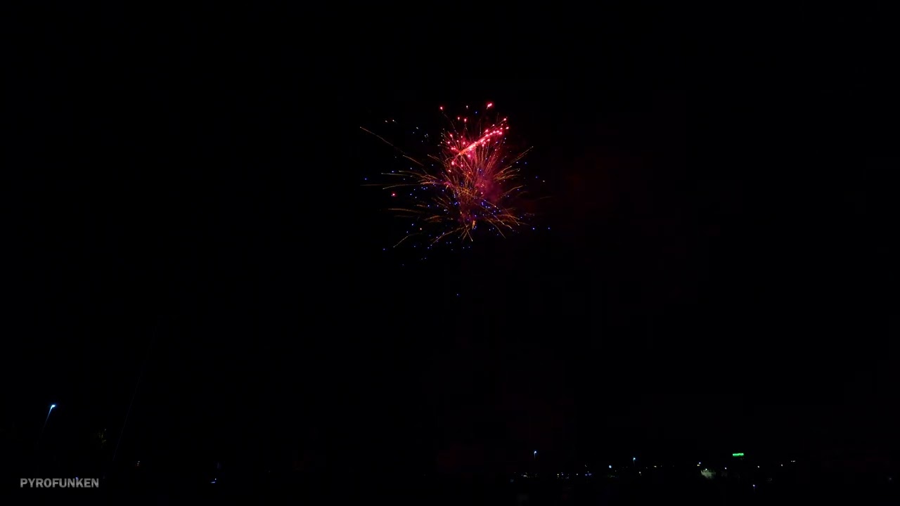 [4K] Geisha/Rubro - Event Orange Dragon Verbundfeuerwerk!