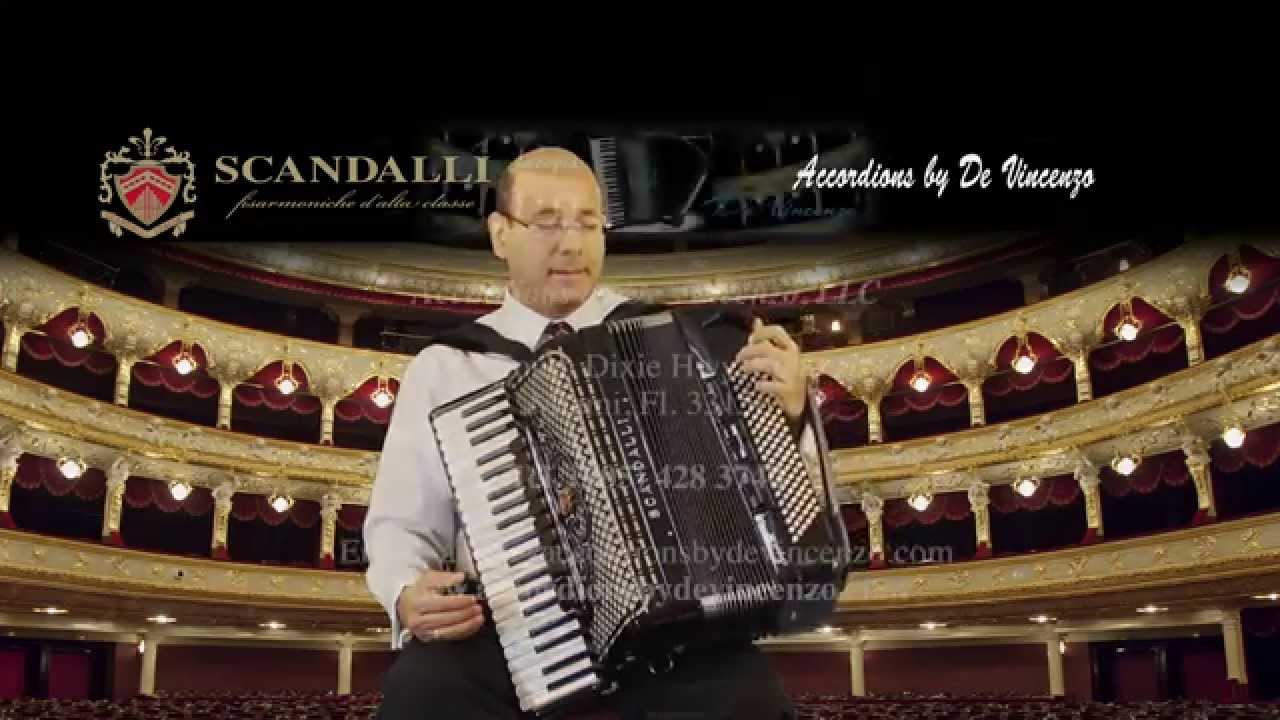 Scandalli Super VI - Part 1 - Sound Demo by Accordions by De Vincenzo. Miami, Fl. USA