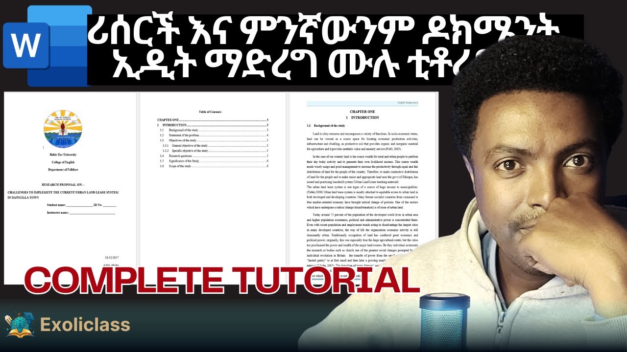 How to Format Thesis or Assignments in Word
