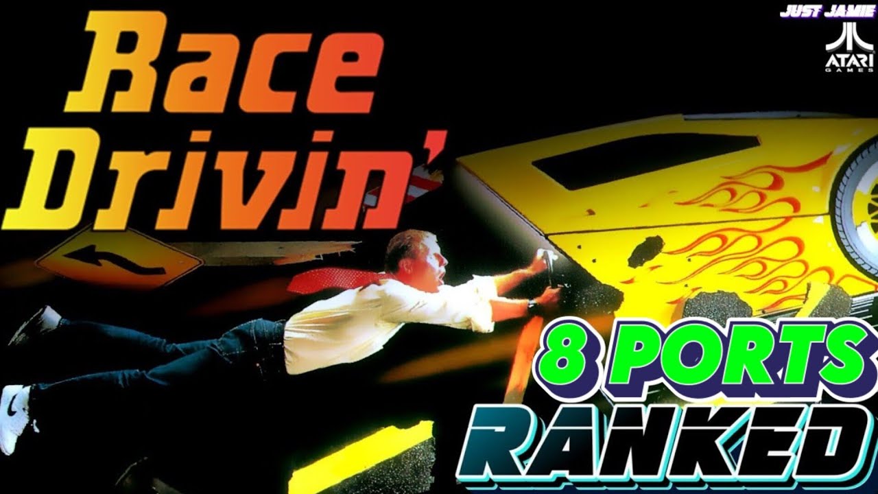 Какую версию Race Driven' я поставил на первое место? #racedrivin #hardrivin #arcadegames