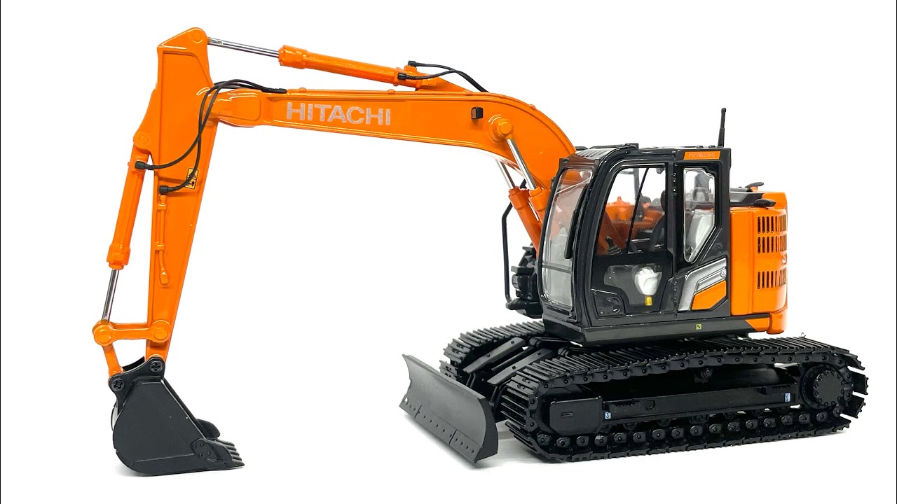 Replicars Hitachi ZX135US-7 Reduced Tail Swing Excavator