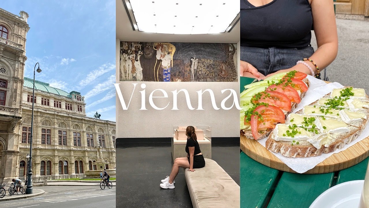 Vienna, Austria Vlog, Cafe hopping, Secession Museum, Naschmarkt