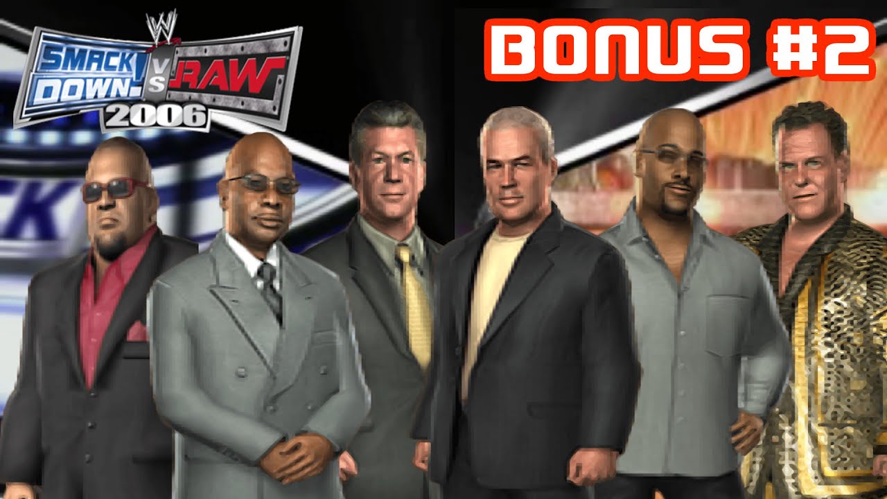 Live Stream: WWE SmackDown! vs. Raw 2006: Bonus #2: (Non-Playable Characters)